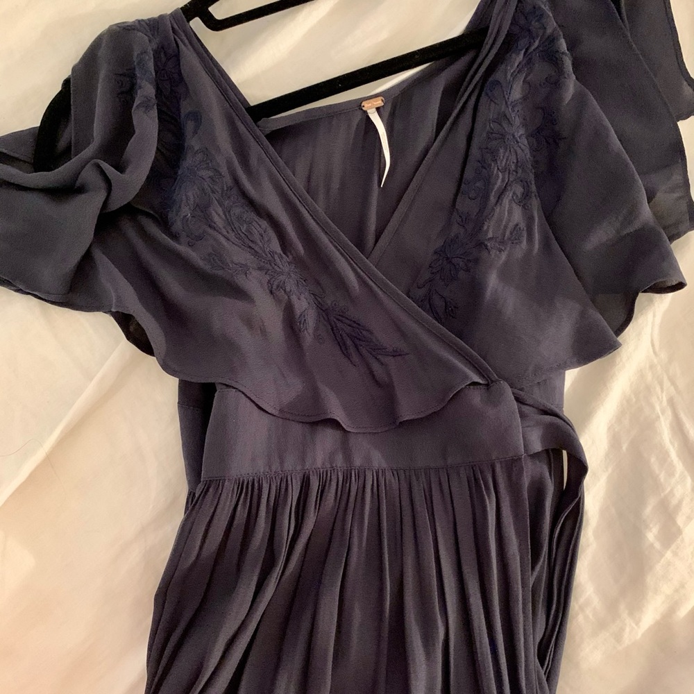 Free People Embroidered Maxi Dress